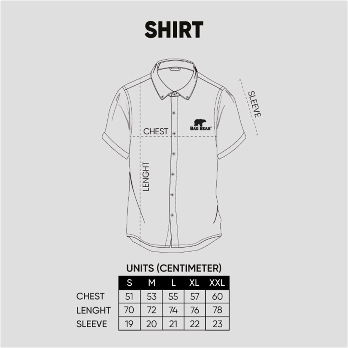 Bad Bear Hector Erkek Kırmızı Kısa Kollu Gömlek 