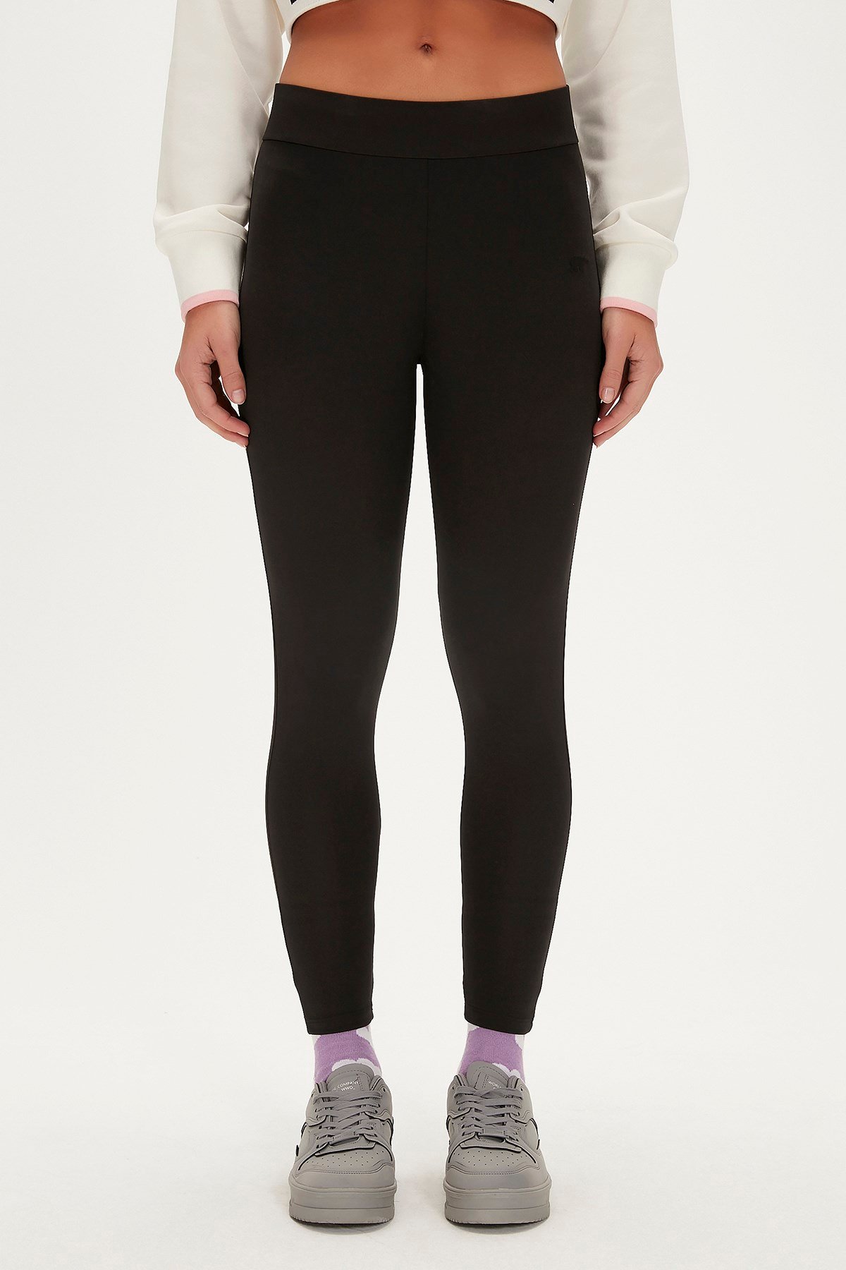 Bad Bear Kadın Turuncu Desenli Joyce Short Tayt