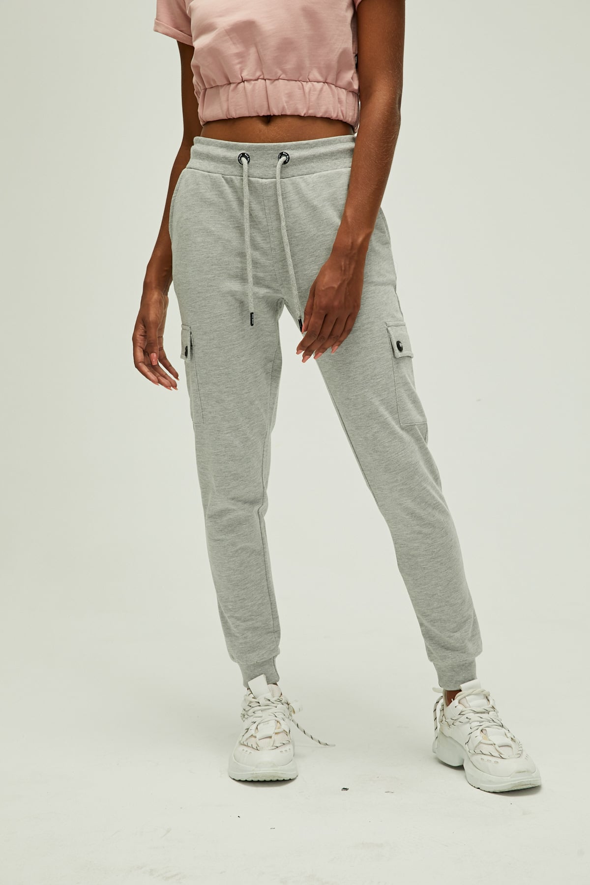 Bad Bear Kadın Gri Melanj Eşofman Altı Vıenna Pant