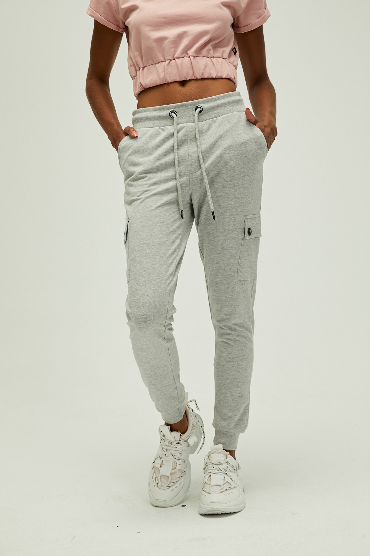 Bad Bear Kadın Gri Melanj Eşofman Altı Vıenna Pant