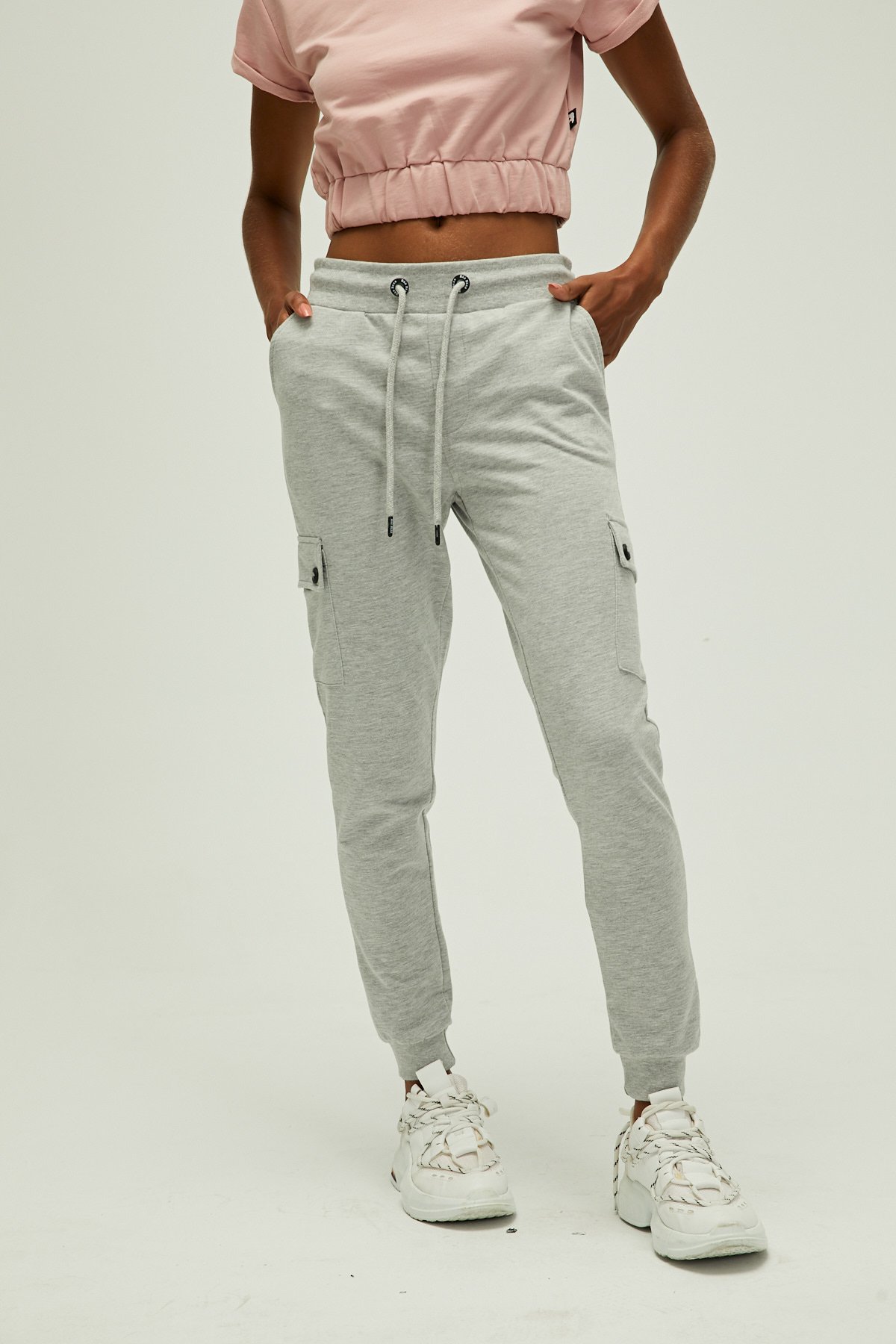 Bad Bear Kadın Gri Melanj Eşofman Altı Vıenna Pant