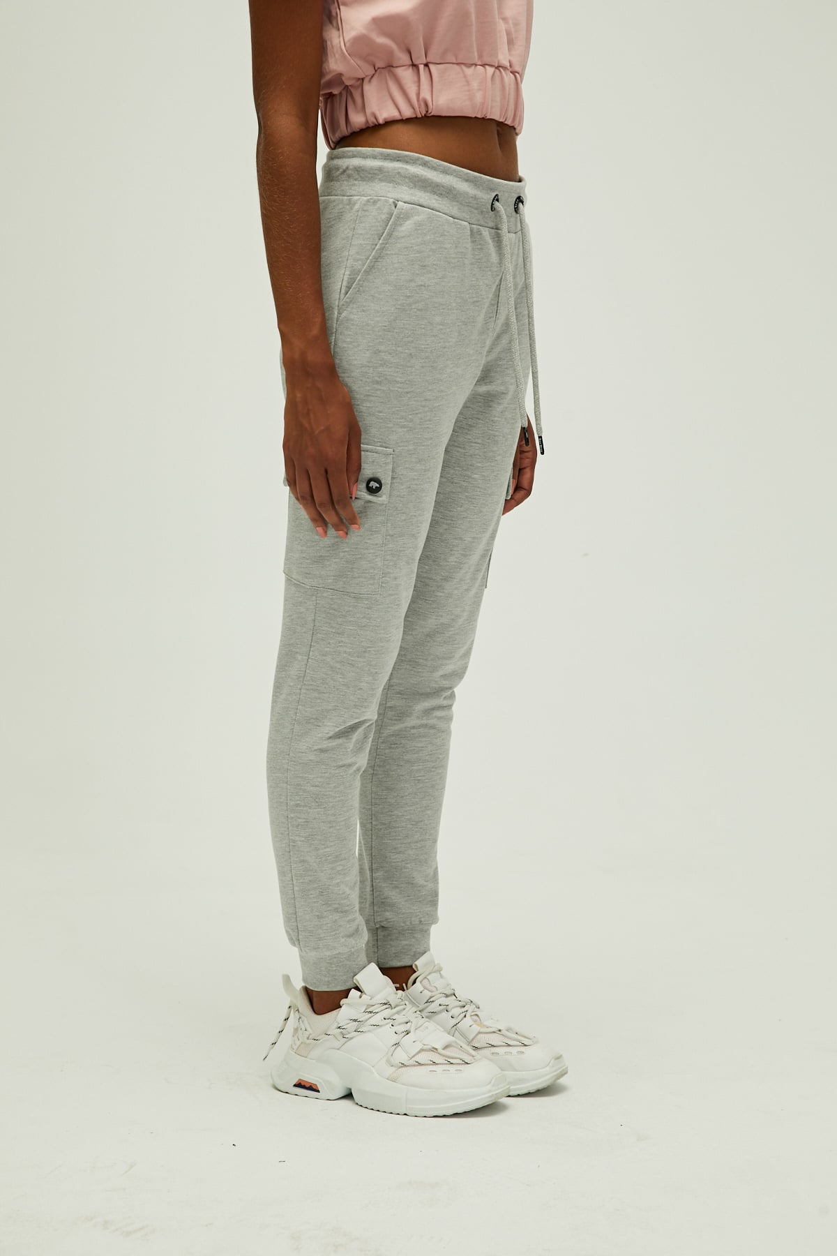 Bad Bear Kadın Gri Melanj Eşofman Altı Vıenna Pant