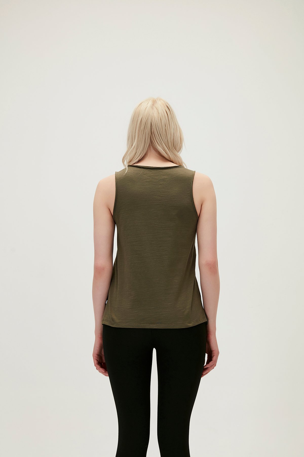 Bad Bear Kadın Haki Atlet Barbara Tank-Top