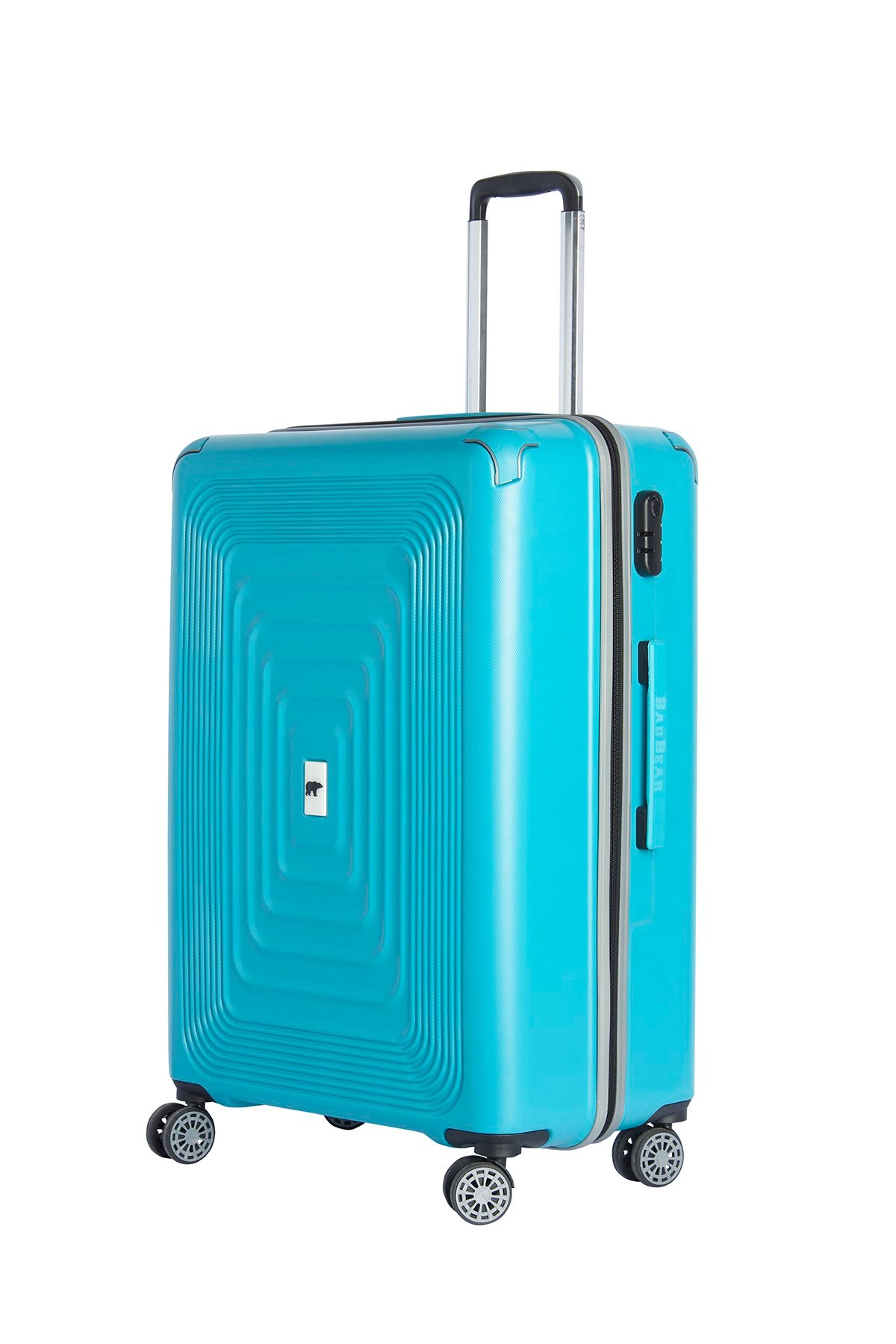 Bad Bear Mavi Büyük Boy Wagon Suıtcase Bavul