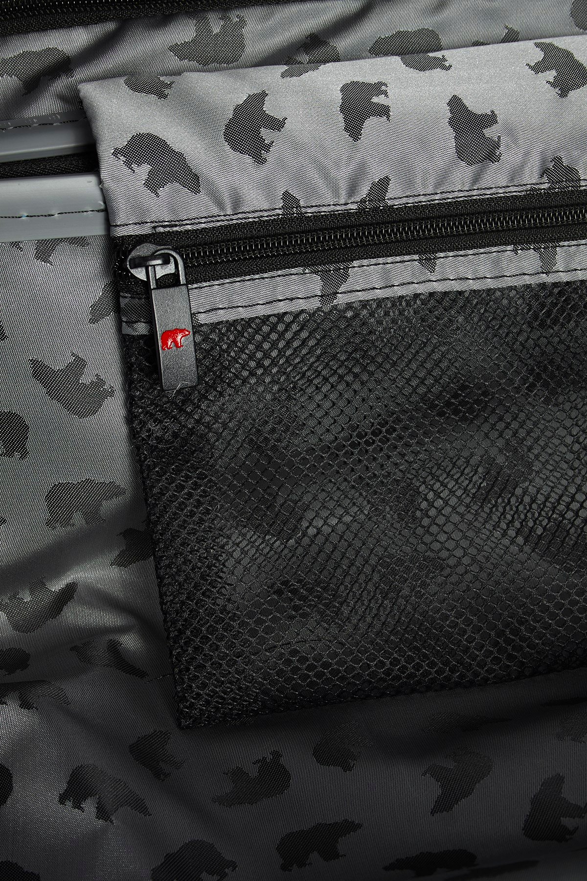 Bad Bear Mavi Büyük Boy Wagon Suıtcase Bavul