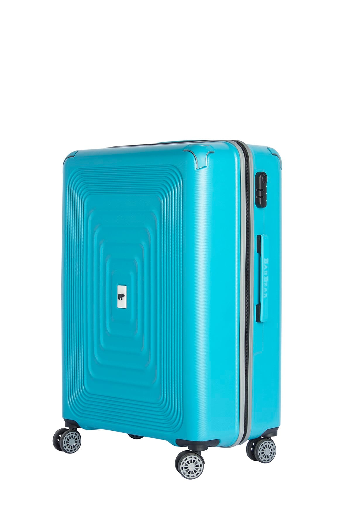 Bad Bear Mavi Büyük Boy Wagon Suıtcase Bavul