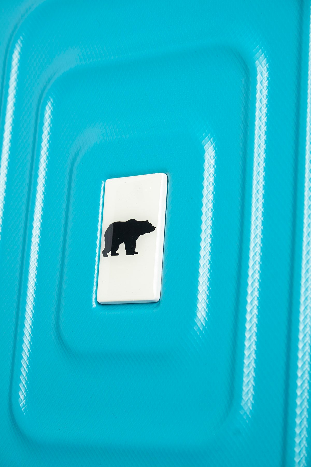 Bad Bear Mavi Büyük Boy Wagon Suıtcase Bavul