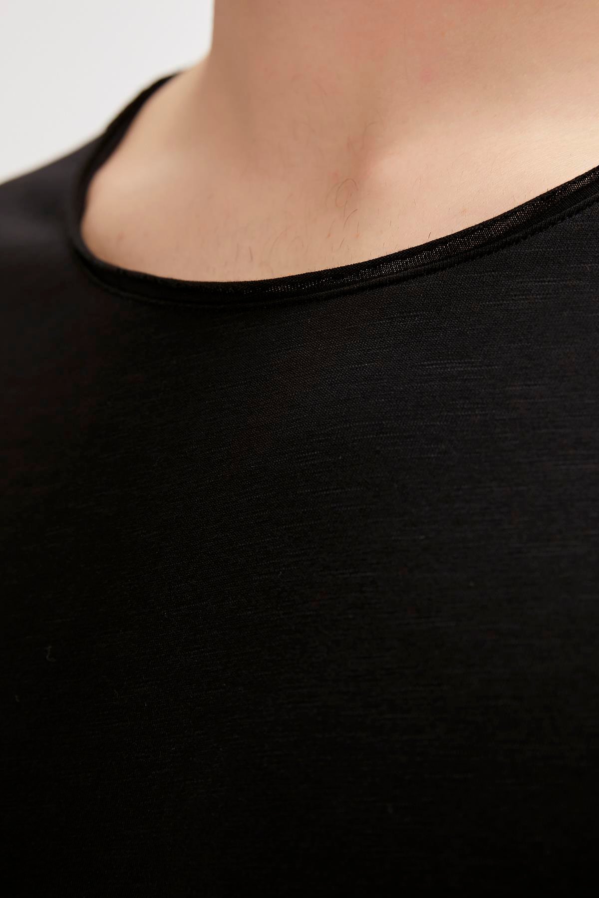 Bad Bear O-Neck T-Shirt Siyah Basic Erkek Tişört