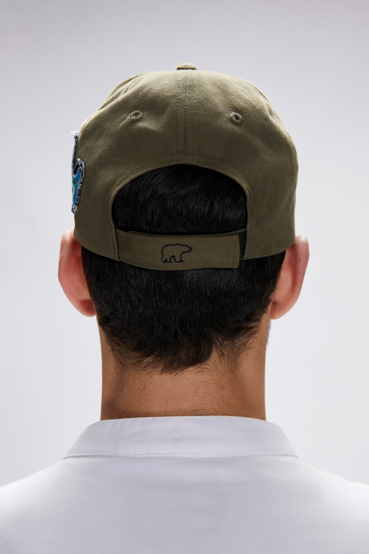 BAD BEAR PATCH CAP BASIC CAP KHAKI  UNISEX CAP BAD BEAR PATCH CAPBAD BEAR PATCH CAP