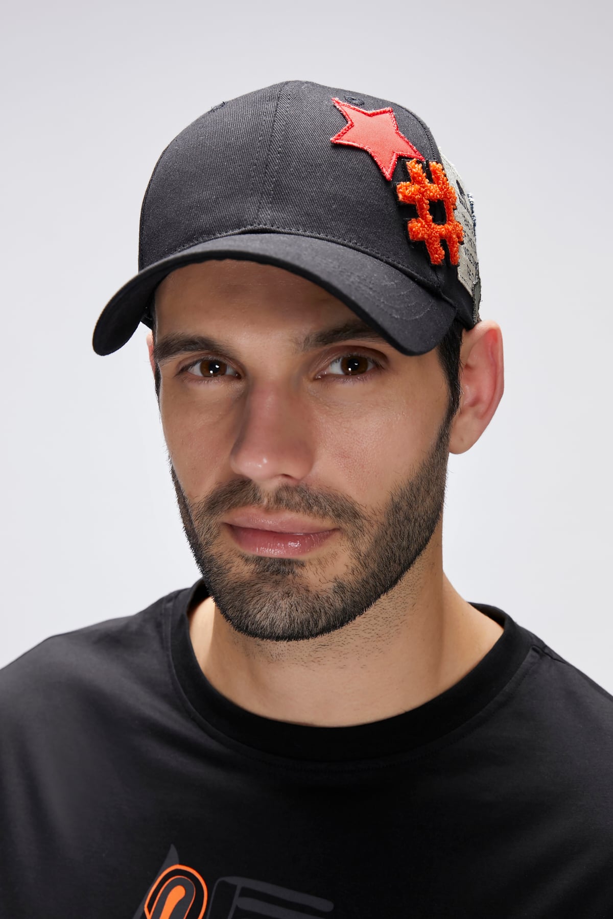 BAD BEAR PATCH CAP BASIC CAP NIGHT  UNISEX CAP BAD BEAR PATCH CAPBAD BEAR PATCH CAP