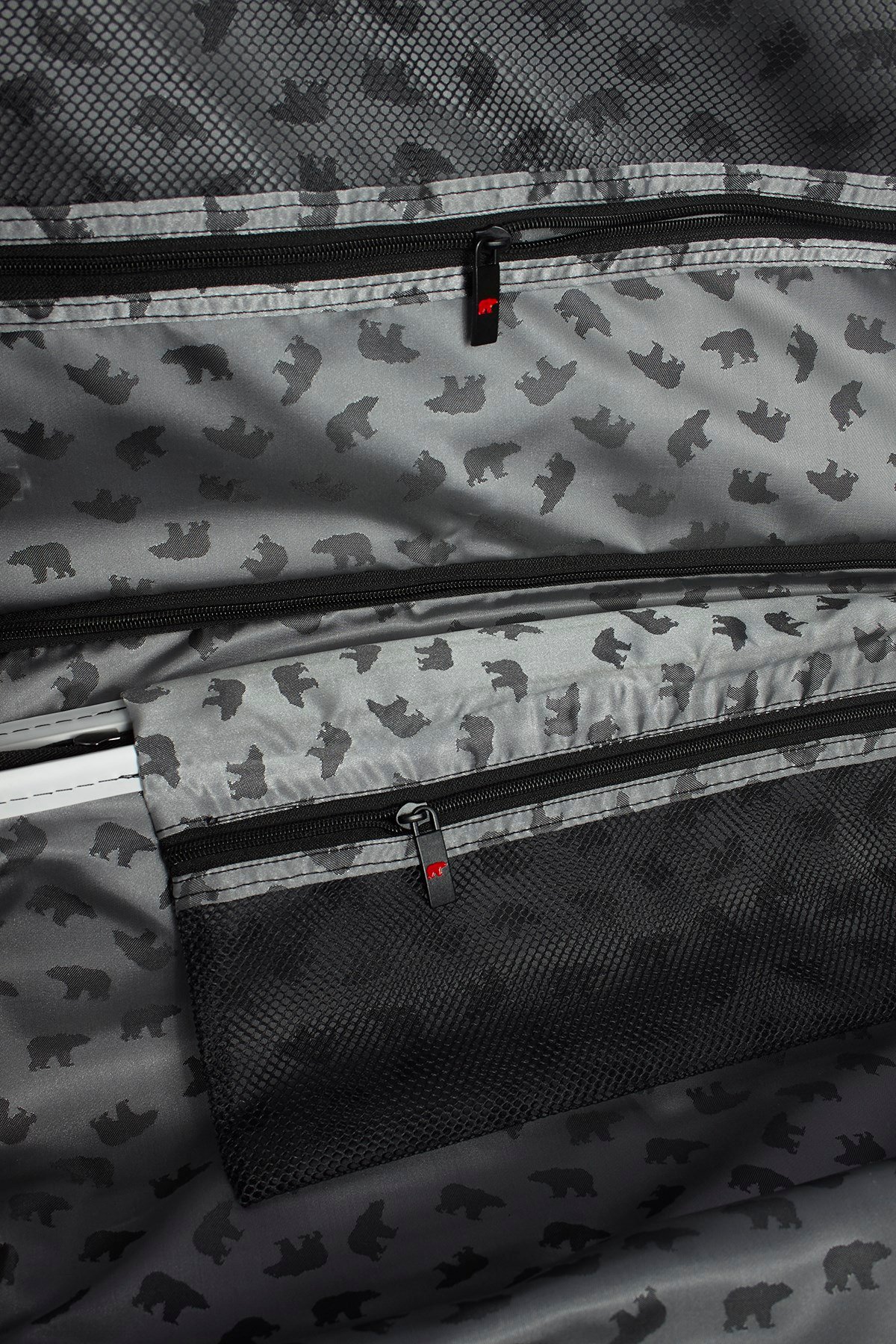 Bad Bear Siyah Orta Boy Wagon Suıtcase Bavul