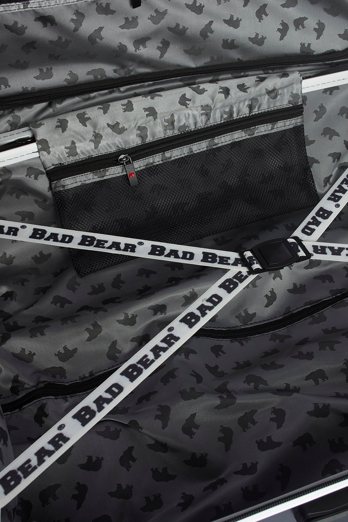 Bad Bear Siyah Orta Boy Wagon Suıtcase Bavul