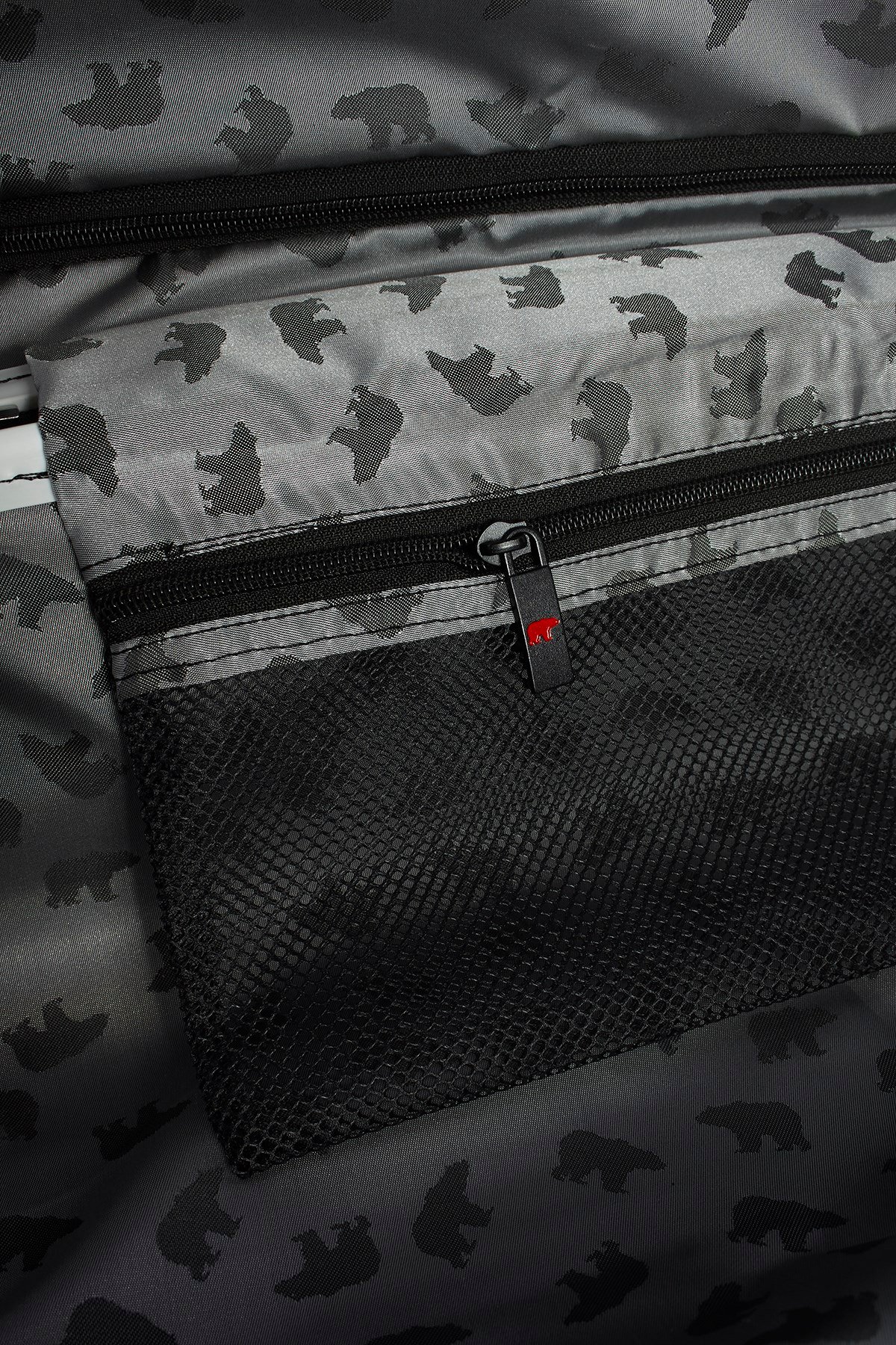 Bad Bear Siyah Orta Boy Wagon Suıtcase Bavul