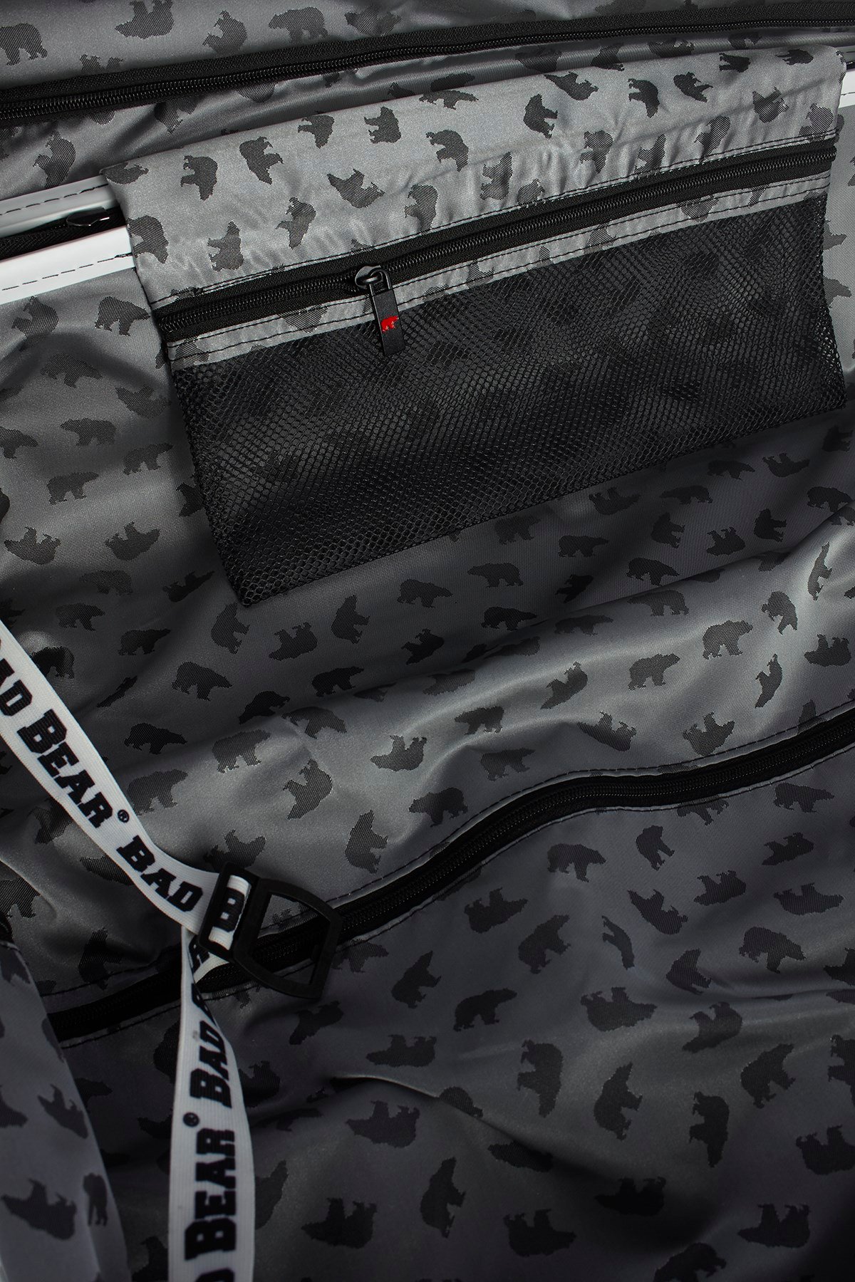 Bad Bear Siyah Orta Boy Wagon Suıtcase Bavul