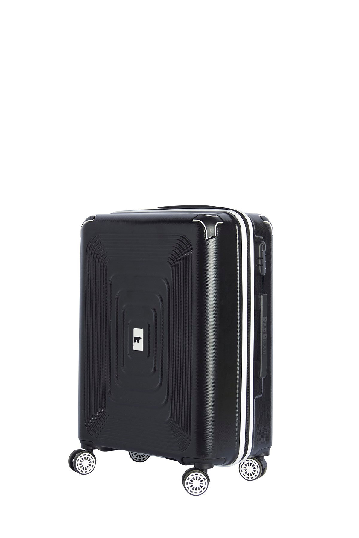 Bad Bear Siyah Orta Boy Wagon Suıtcase Bavul