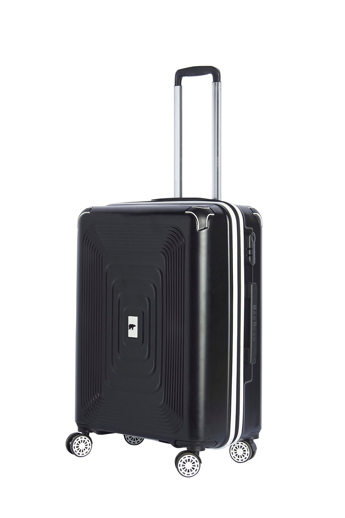 Bad Bear Siyah Orta Boy Wagon Suıtcase Bavul