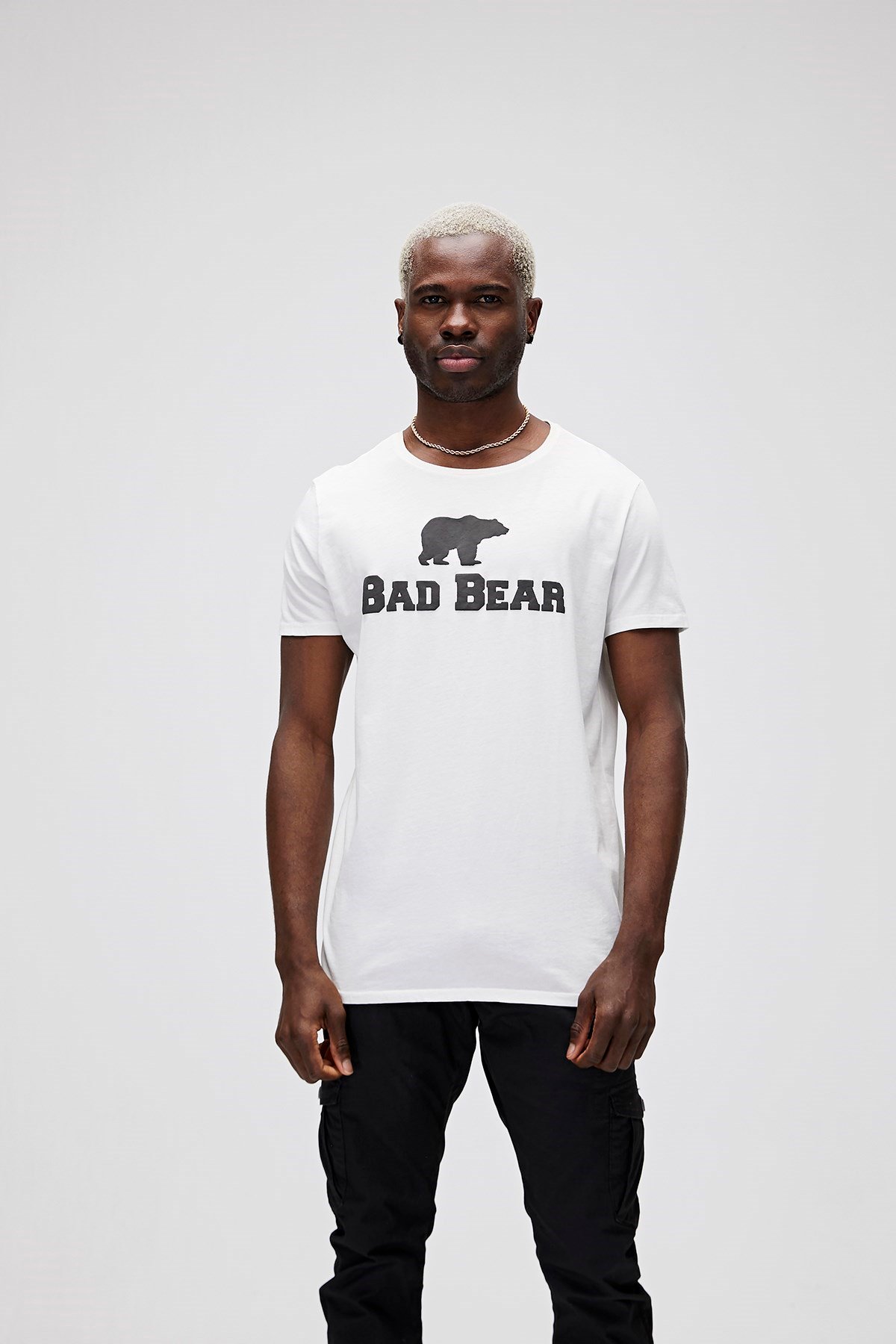 BAD BEAR TEE KING SIZE OFF-WHITE