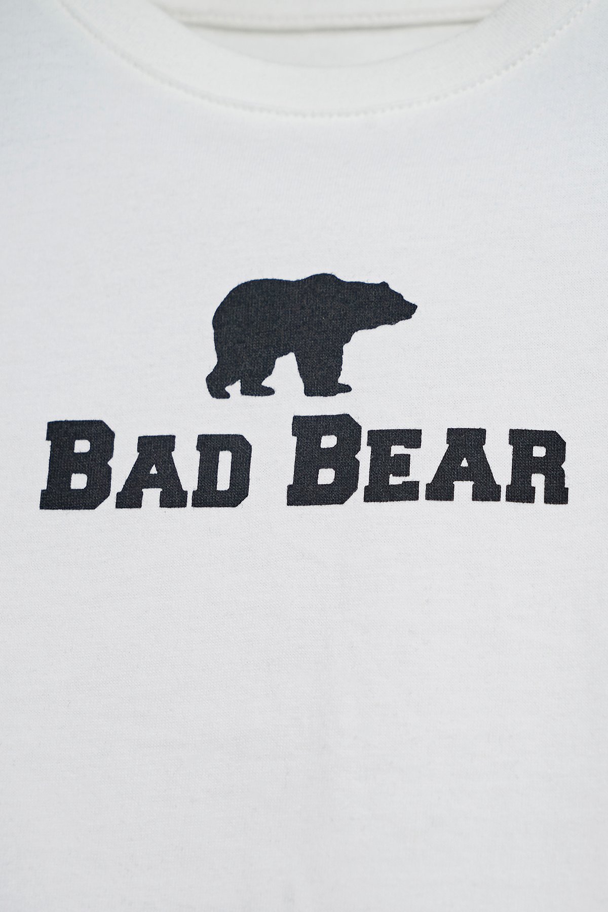 BAD BEAR TEE LONGSLEEVE JR LONG SLEEVE PRINTED T-SHIRT OFF-WHITE  KIDS T-SHIRT BAD BEAR TEE LONGSLEEVE JRBAD BEAR TEE LONGSLEEVE JR