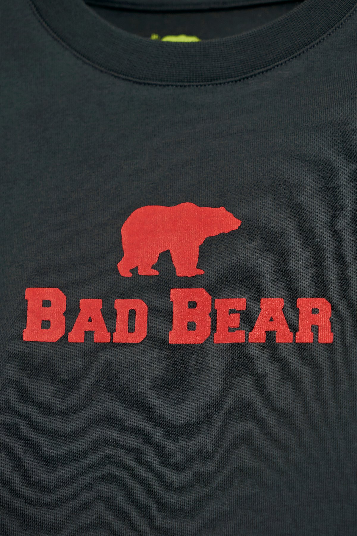 BAD BEAR TEE LONGSLEEVE JR LONG SLEEVE PRINTED T-SHIRT RAVEN  KIDS T-SHIRT BAD BEAR TEE LONGSLEEVE JRBAD BEAR TEE LONGSLEEVE JR