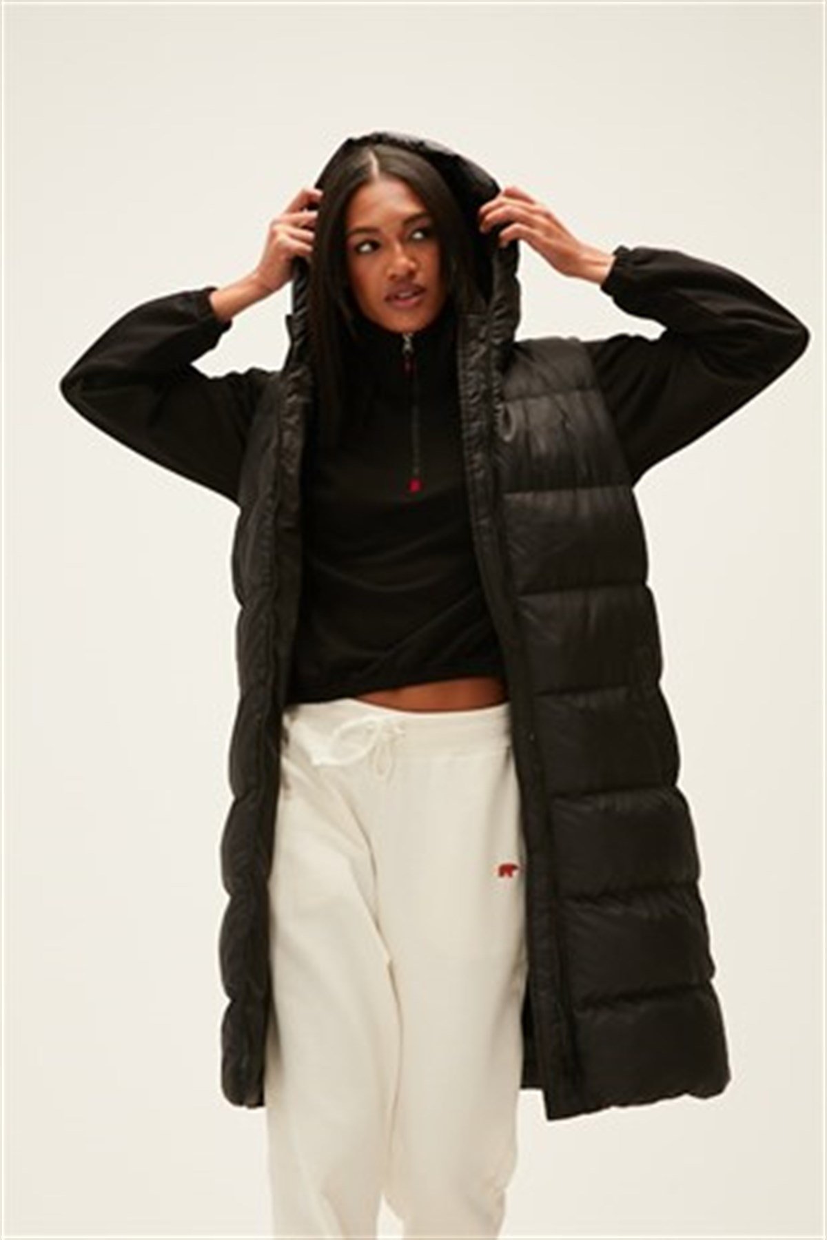 Bad Bear Wayfarer Kadın Siyah Yelek