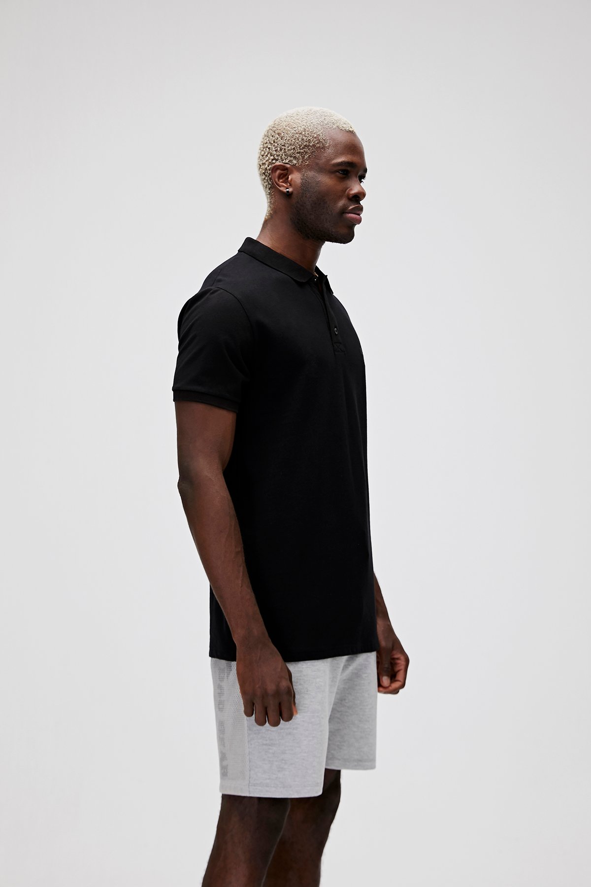 Bad Bear Erkek Siyah Polo Yaka Tişört Stark Polo
