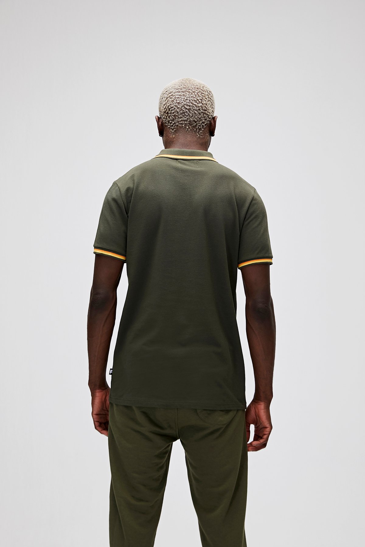 Bad Bear Groove Erkek Haki Polo Yaka Tişört