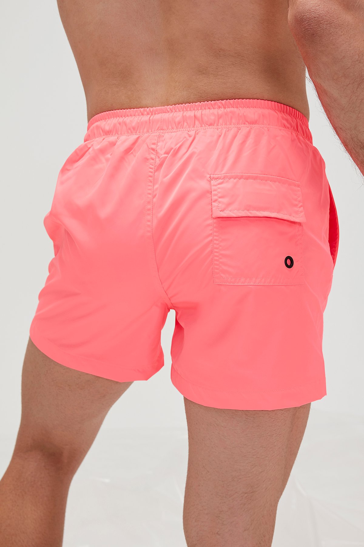 Neon Pembe Deniz Şortu | Bad Bear