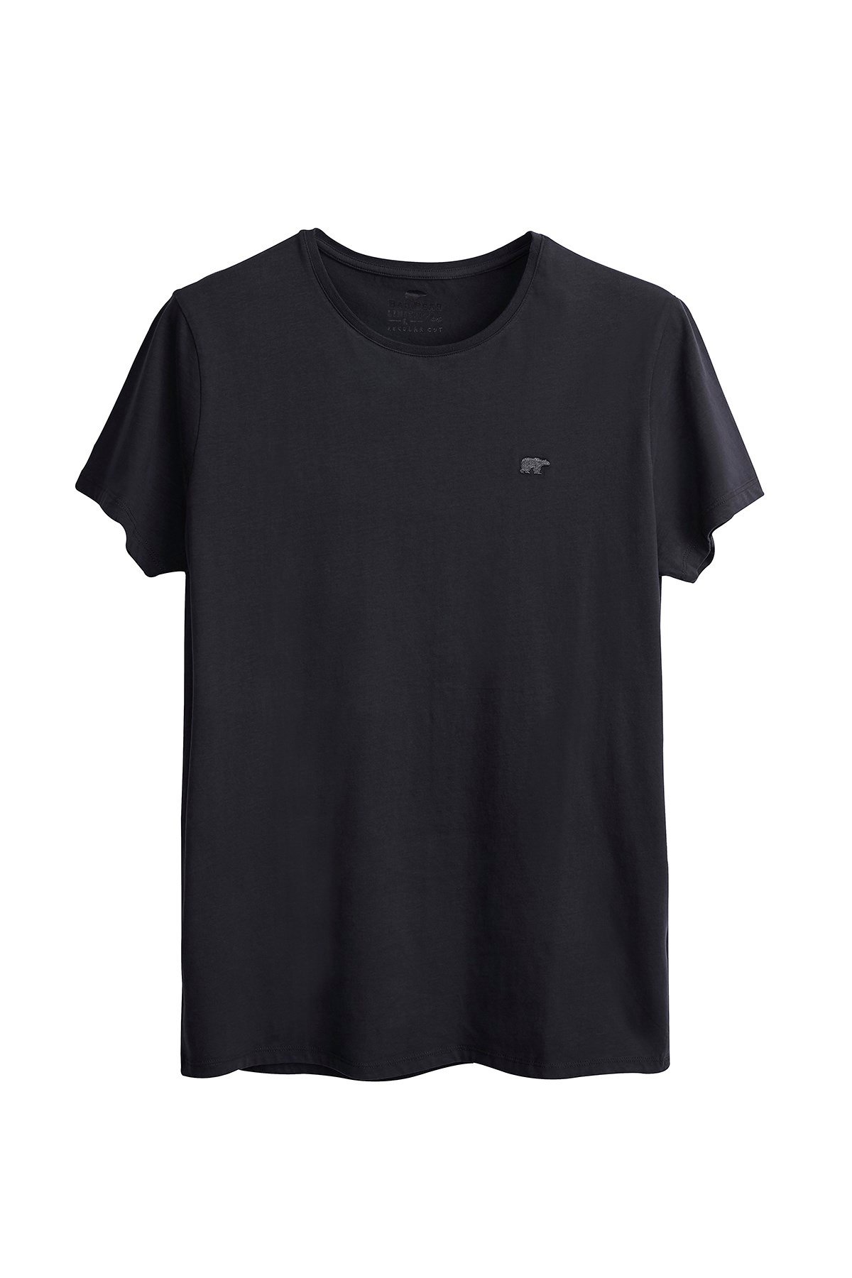 Erkek Solıd Antrasit Basıc Tişört