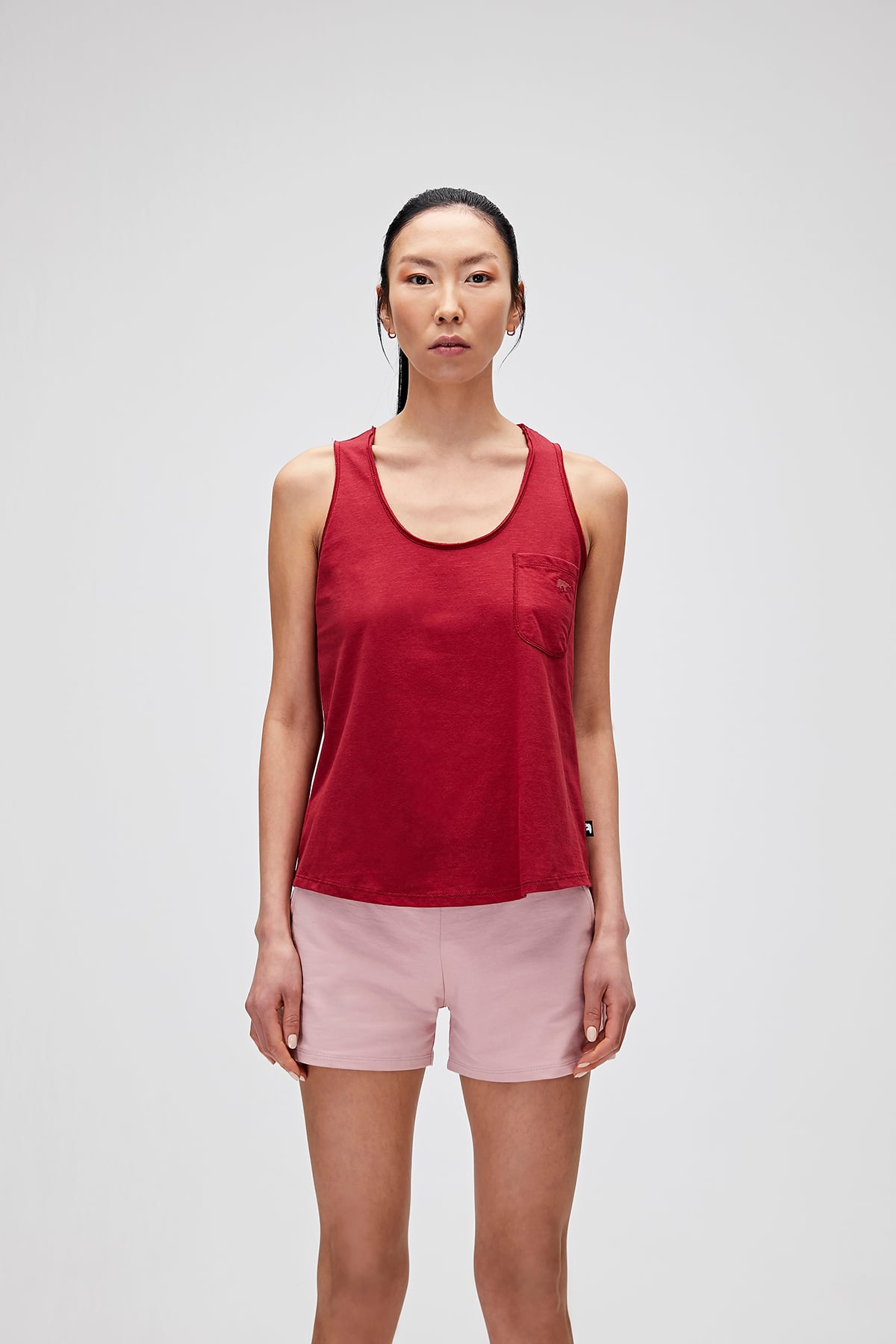 Kadın Bordo Atlet Barbara Tank-Top