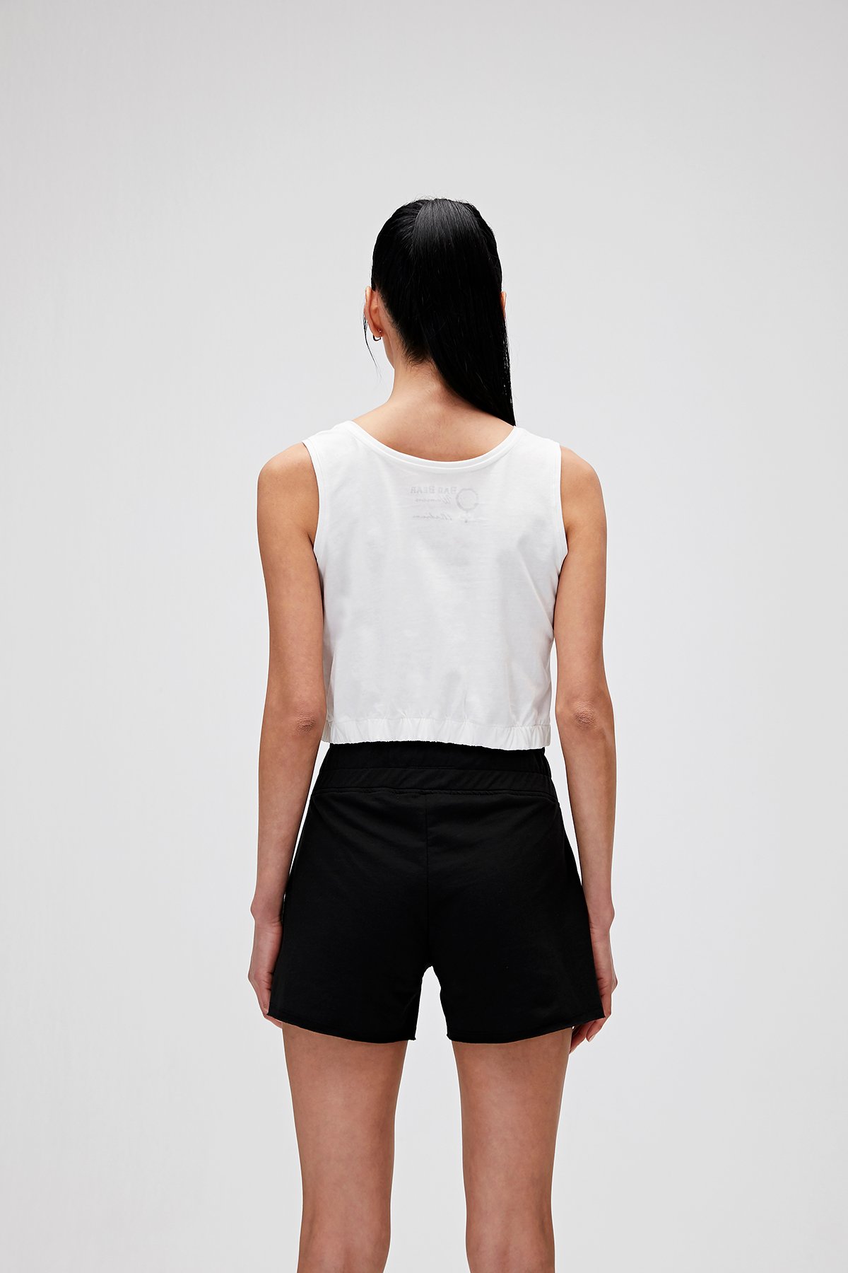 Kadın Kırık Beyaz Atlet Raınbow Tank- Top