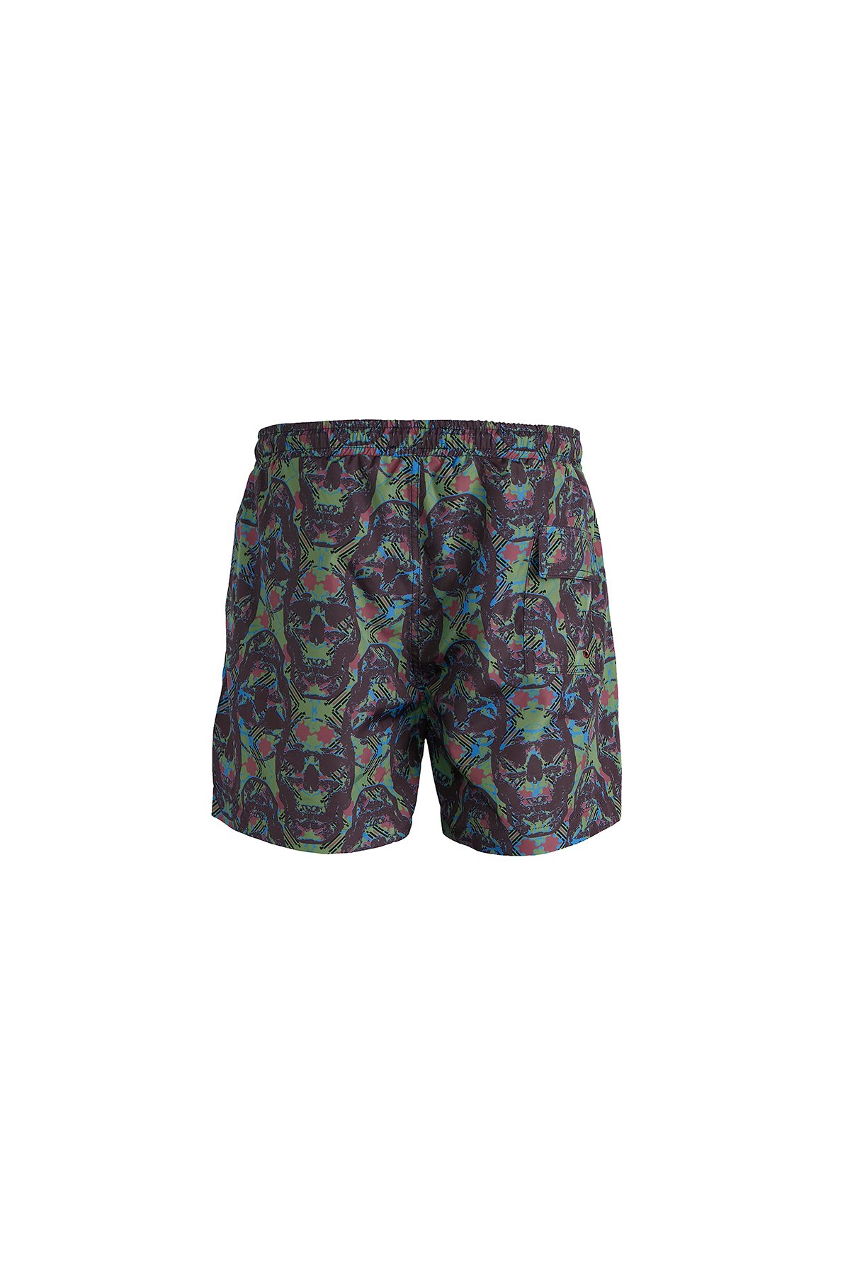 Erkek Mor Şort Skullex Swımshort