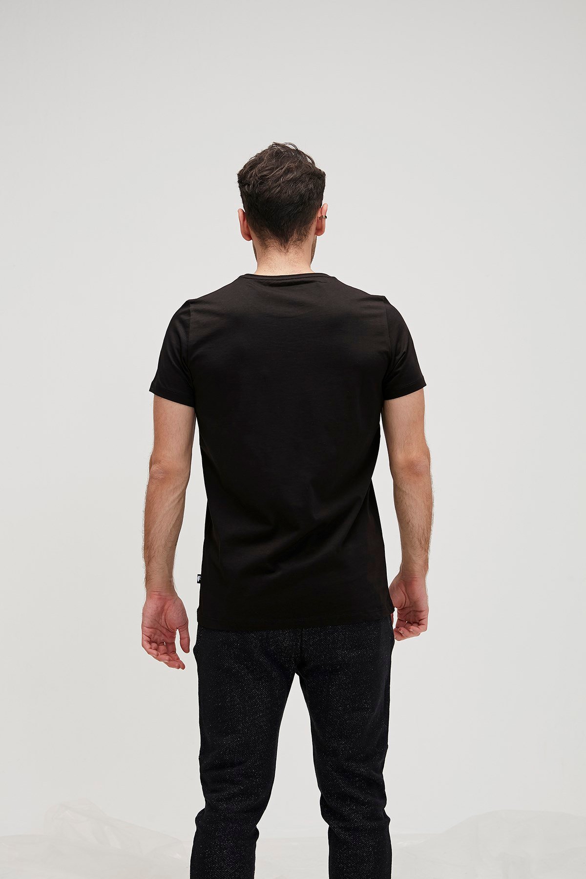 Erkek Bad Bear Siyah Tişört