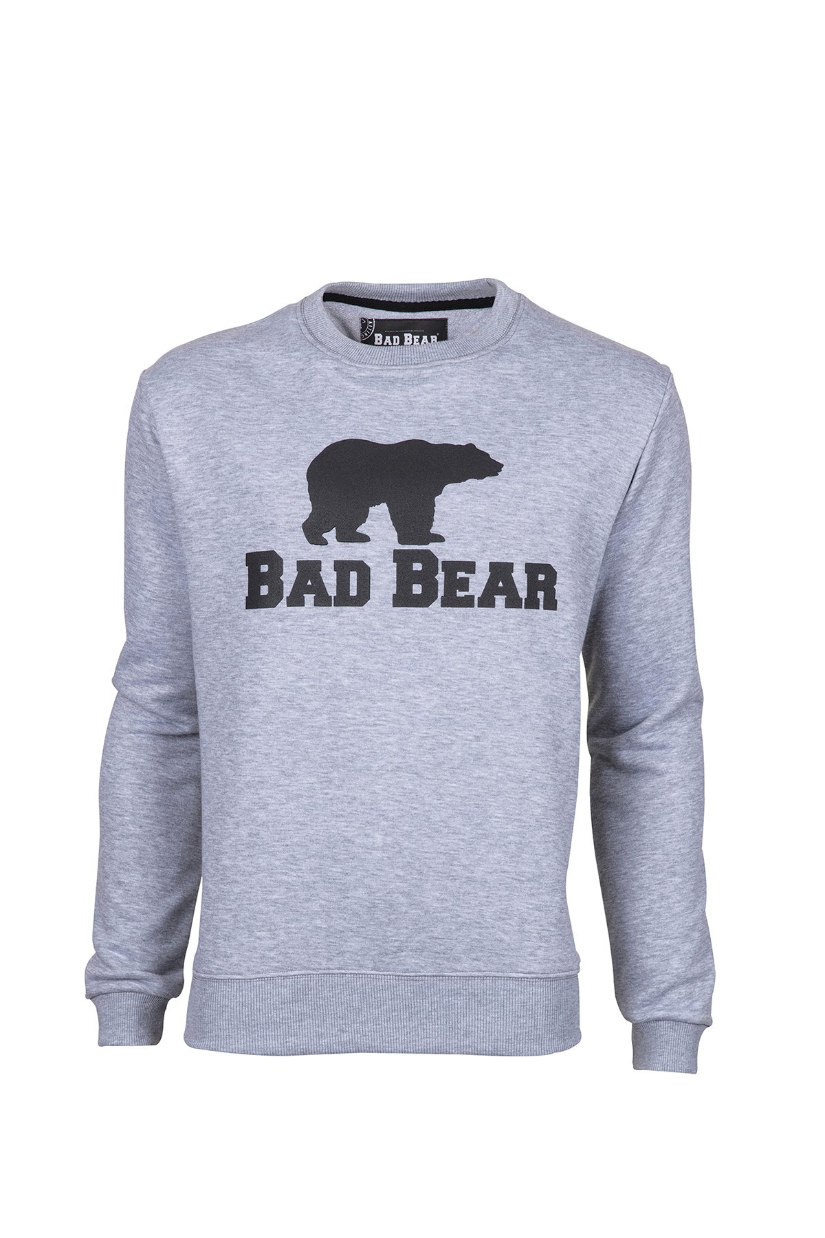 Gri Melanj Sweatshırt Bad Bear Crewneck