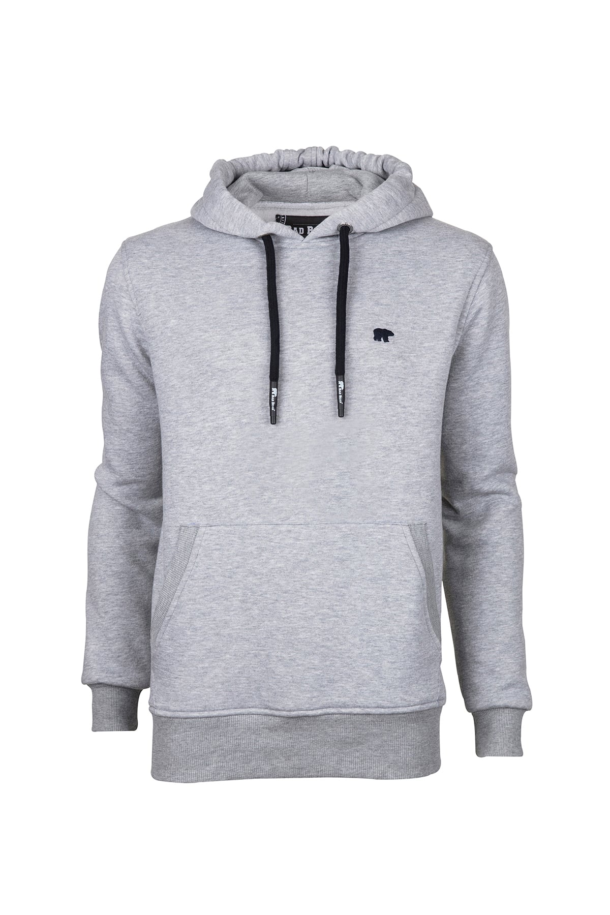 BAD BEAR Erkek SIMPLE Gri Kapüşonlu Sweatshirt Hoodie