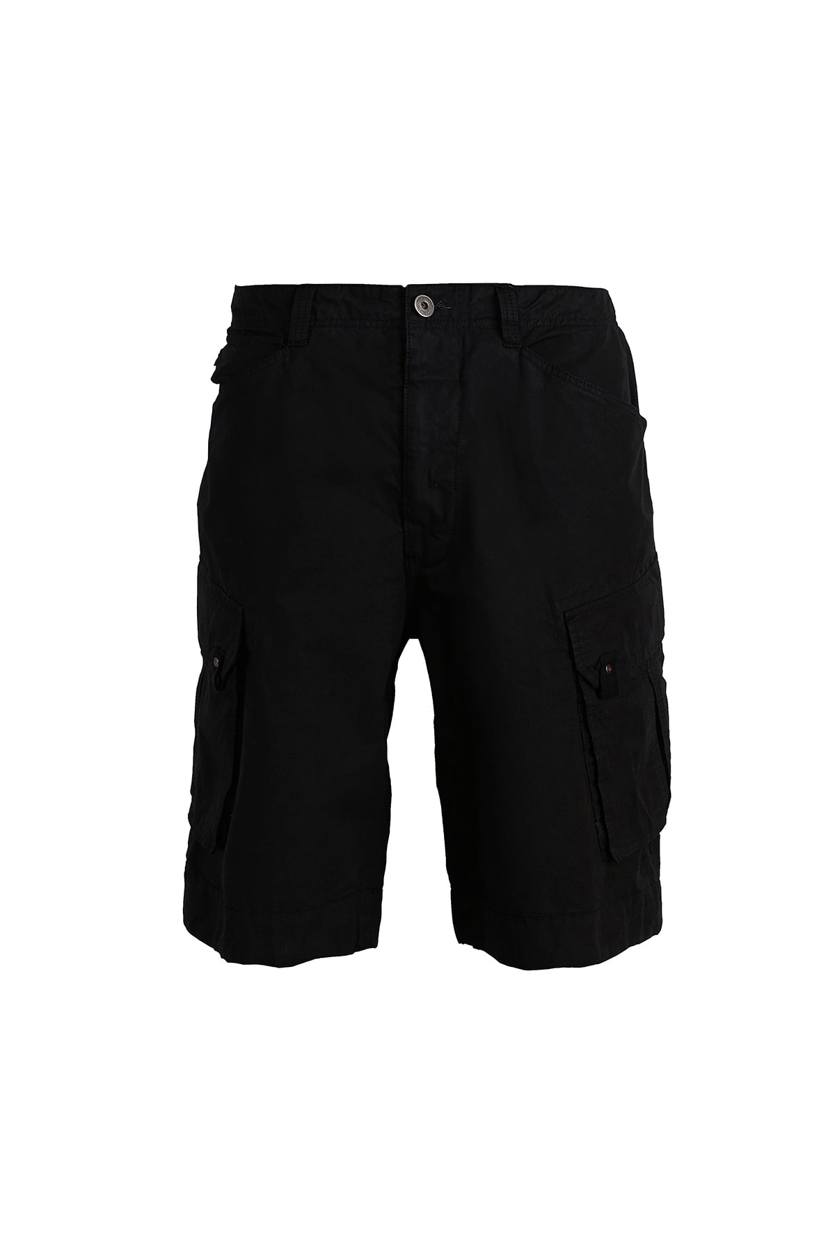 Erkek Siyah Şort Devon Cargo Short