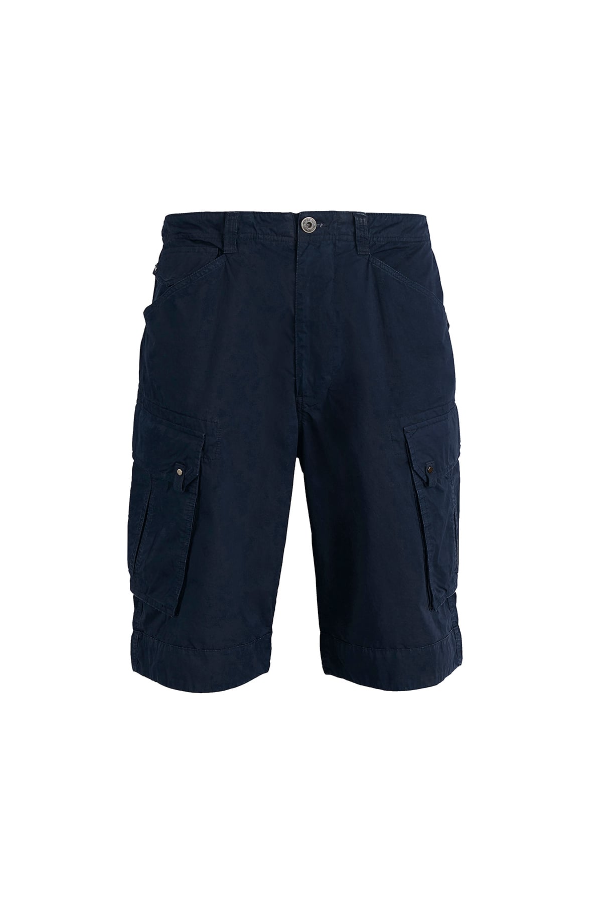 Erkek Lacivert Şort Devon Cargo Short