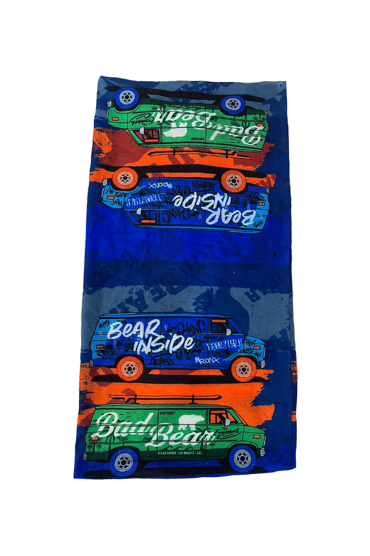 Bad Van Warmer Çok Renkli Unisex Polar Bandana Boyunluk 