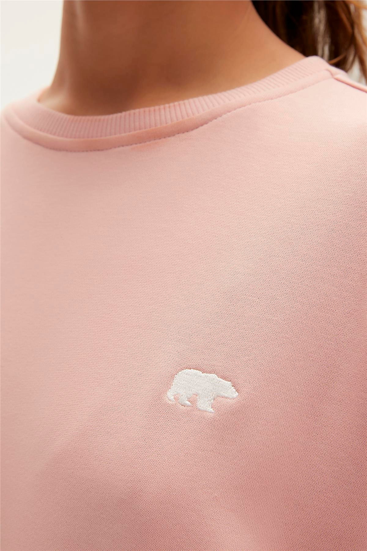 BASIC CREWNECK PUDRA PEMBE