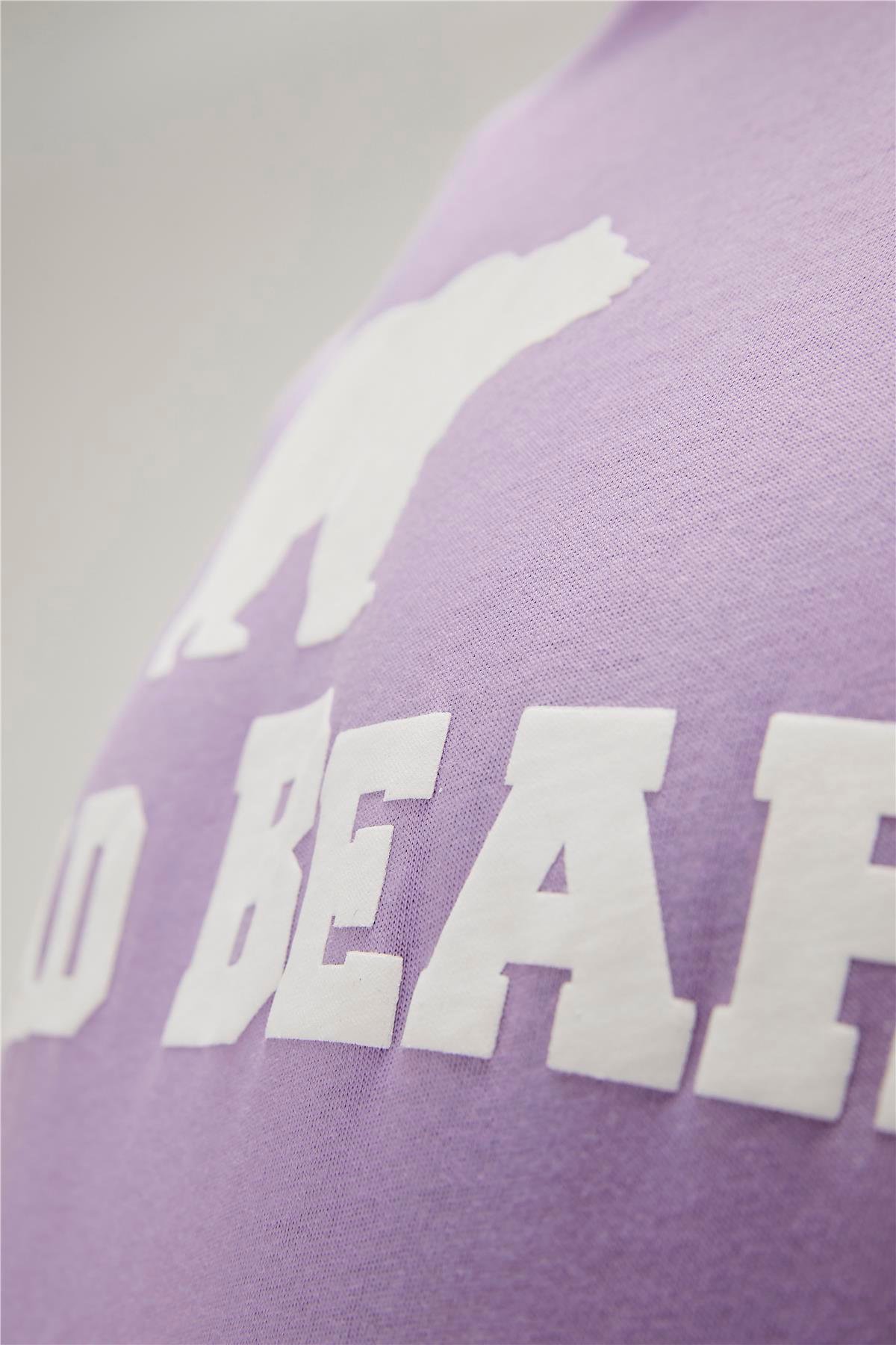 Bear Tee Lavender Purple Men's T-Shirt