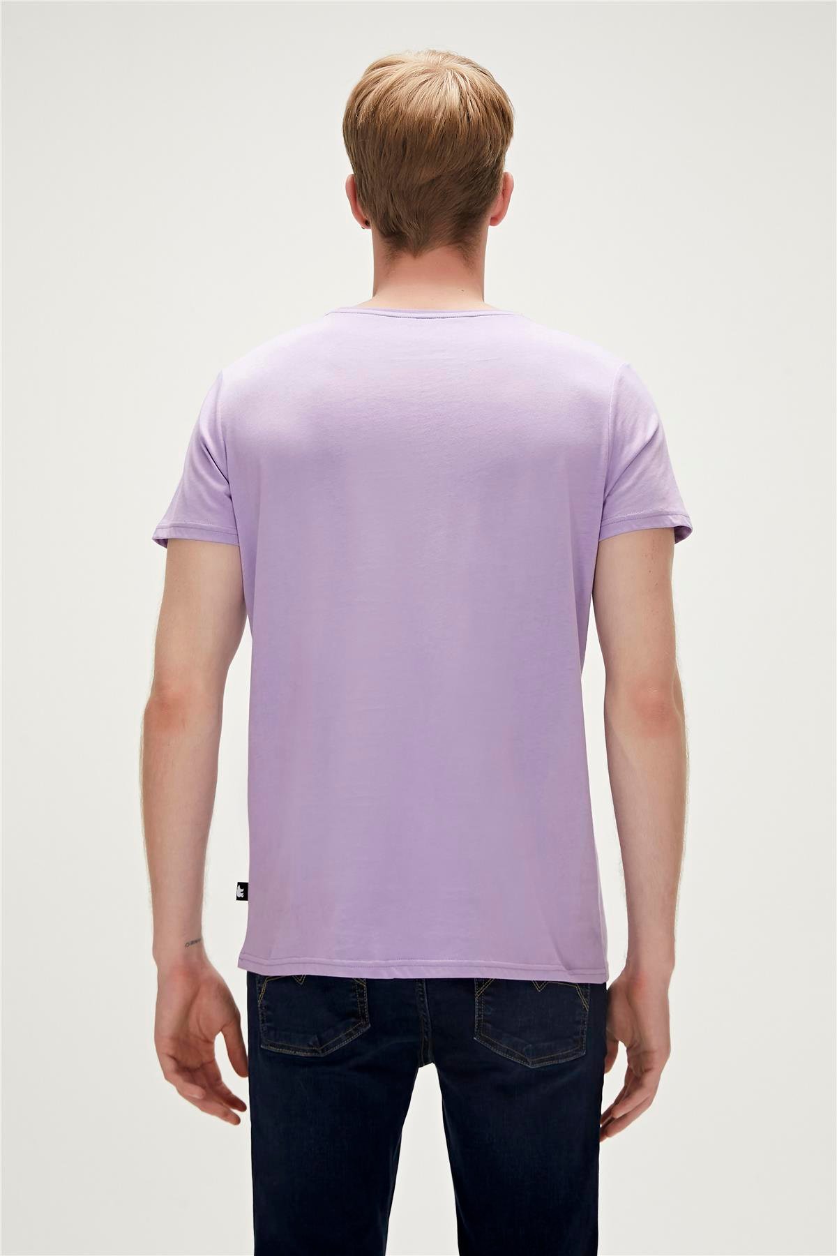 Bear Tee Lavender Purple Men's T-Shirt