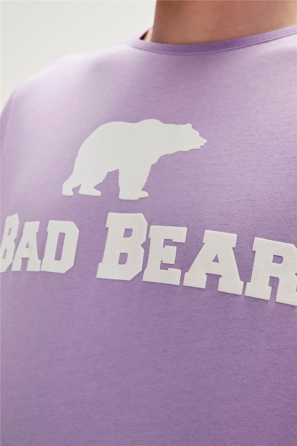 Bear Tee Lavender Purple Men's T-Shirt