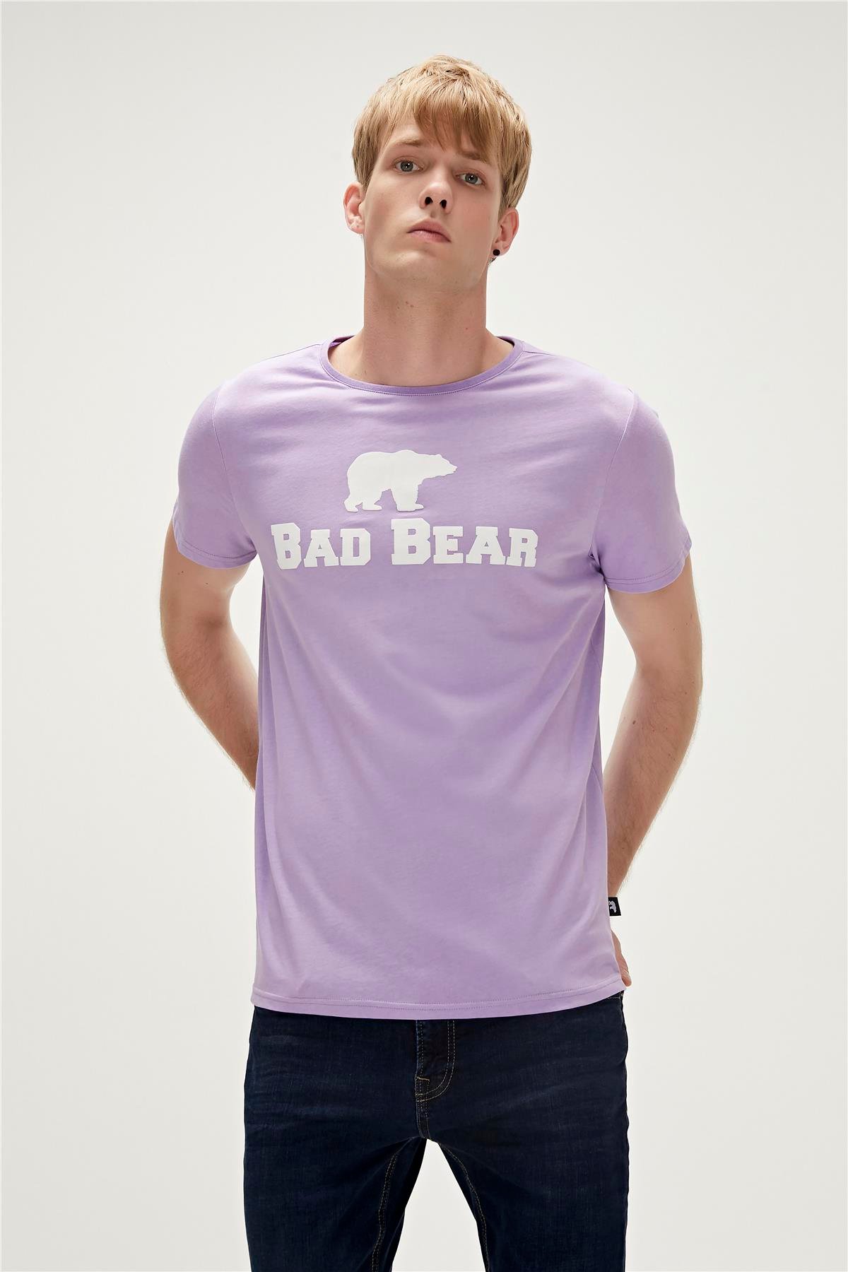 Bear Tee Lavender Purple Men's T-Shirt