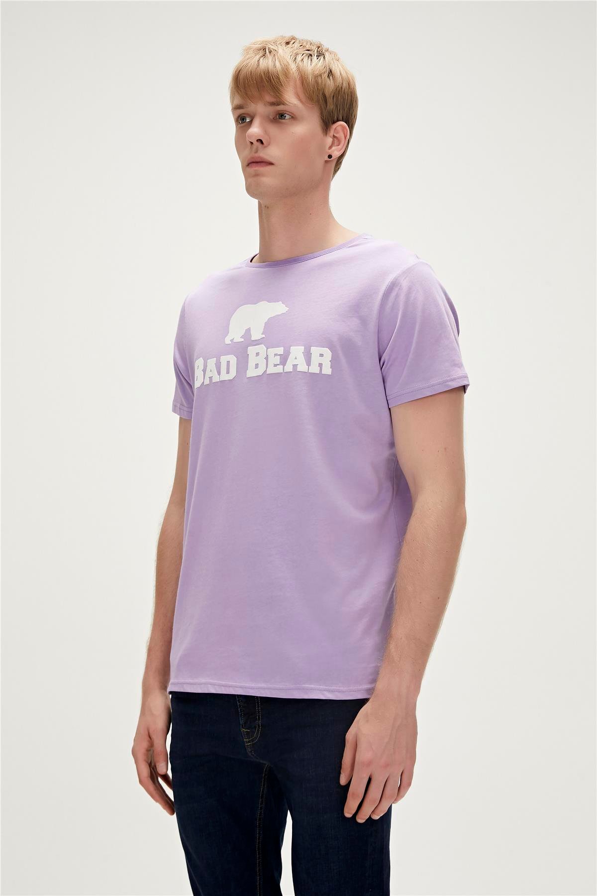 Bear Tee Lavender Purple Men's T-Shirt