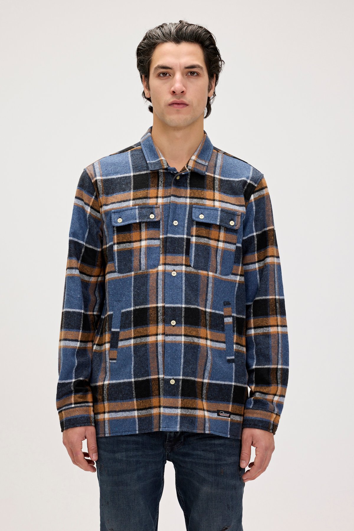 BERNARD SHIRT BASIC SHIRT BLUE  ERKEK SHIRT BERNARD SHIRTBERNARD SHIRT