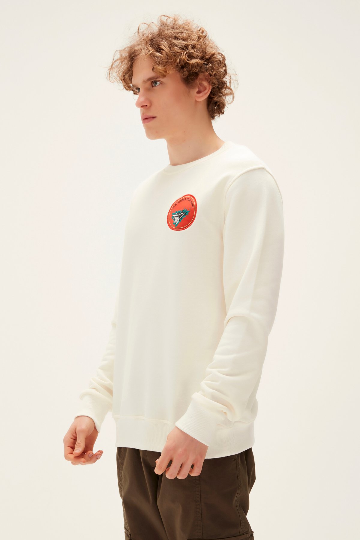BONFIRE CREWNECK MARSHMALLLOW