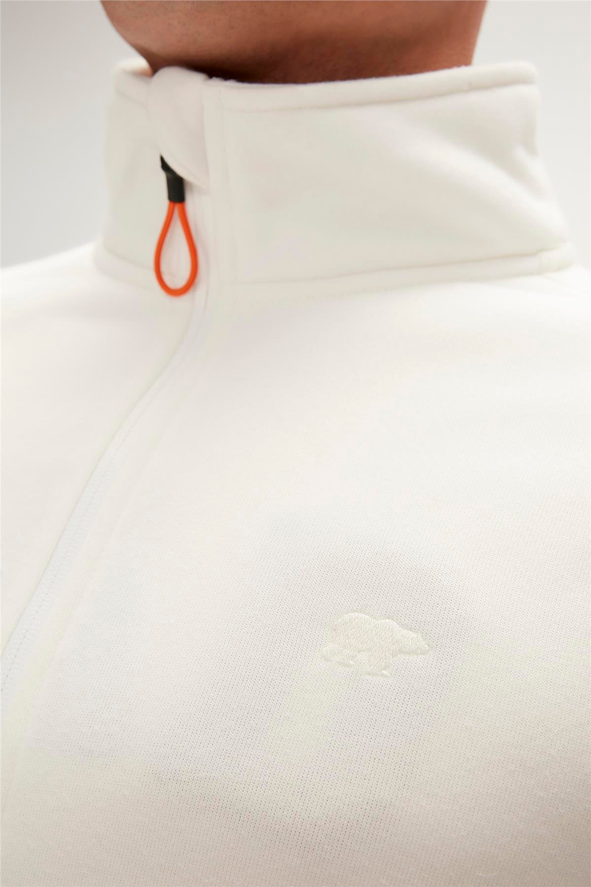 BOWIE FULL  ZIP POLAR KING SIZE ŞEKER BEYAZI