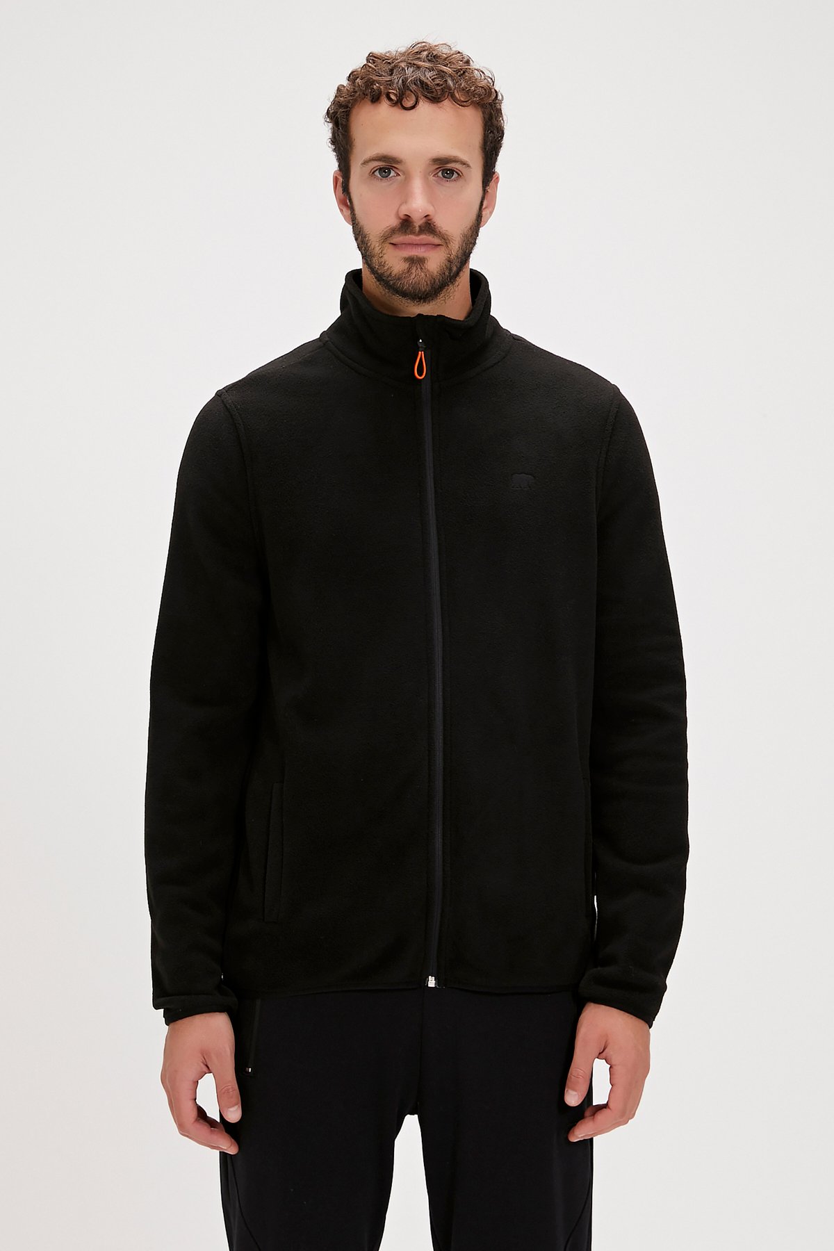 BOWIE FULL  ZIP POLAR SİYAH