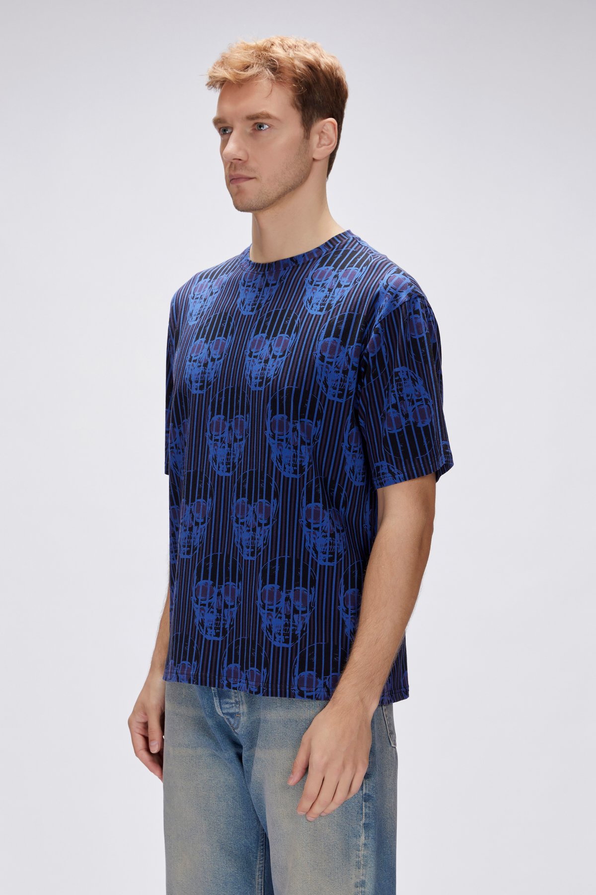 Breet Siyah Erkek Oversize Tişört