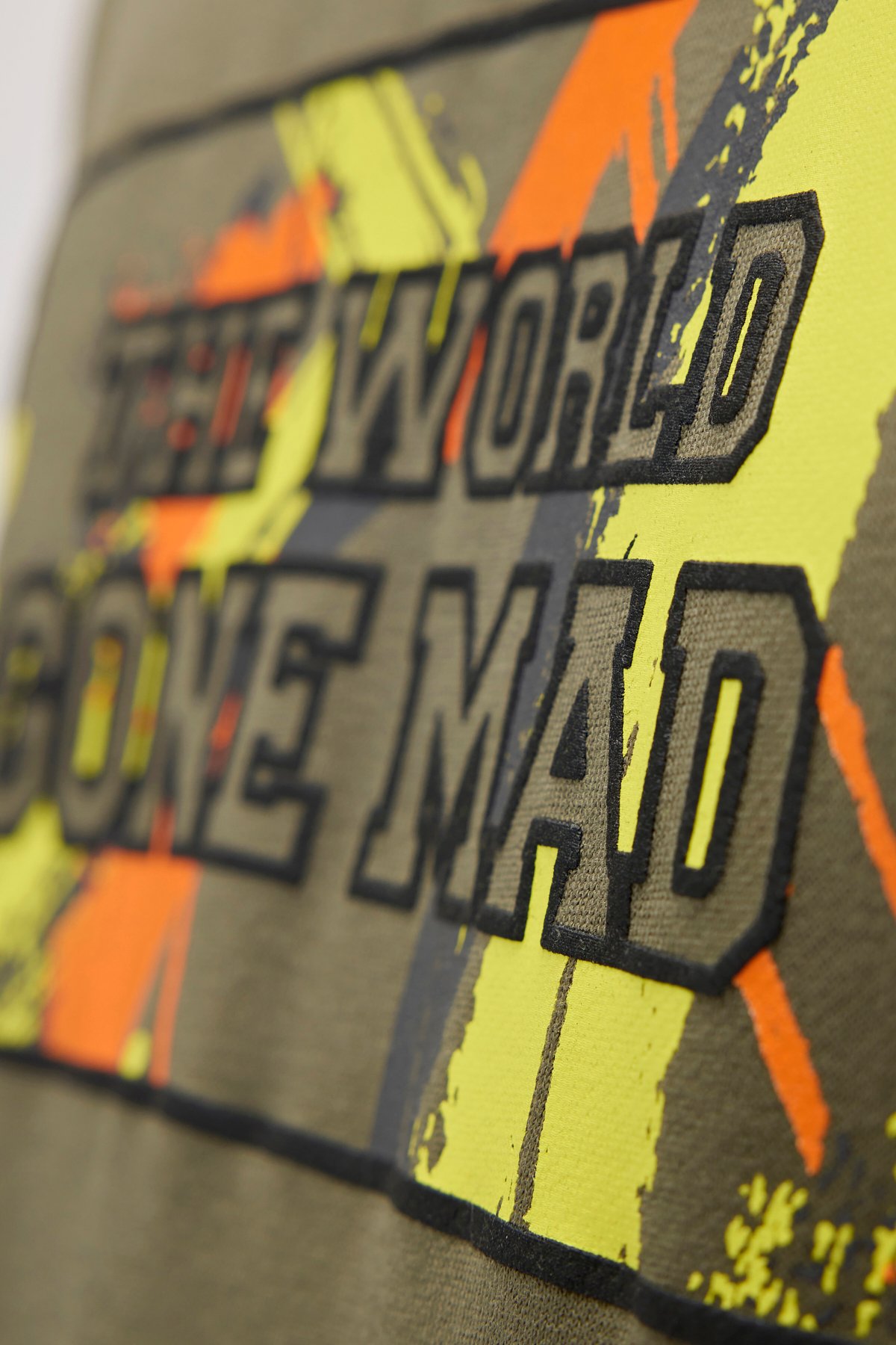 CAEN CREWNECK PRINTED CREWNECK KHAKI  ERKEK SWEATSHIRT CAEN CREWNECKCAEN CREWNECK