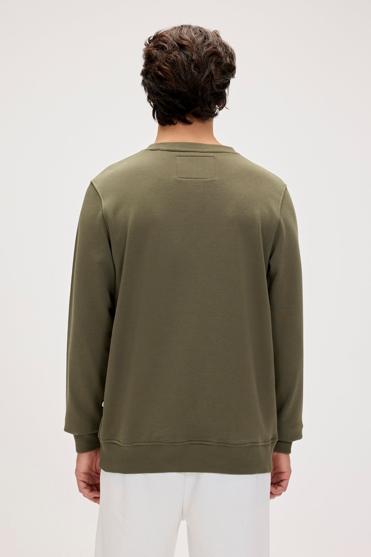 CAEN CREWNECK PRINTED CREWNECK KHAKI  ERKEK SWEATSHIRT CAEN CREWNECKCAEN CREWNECK